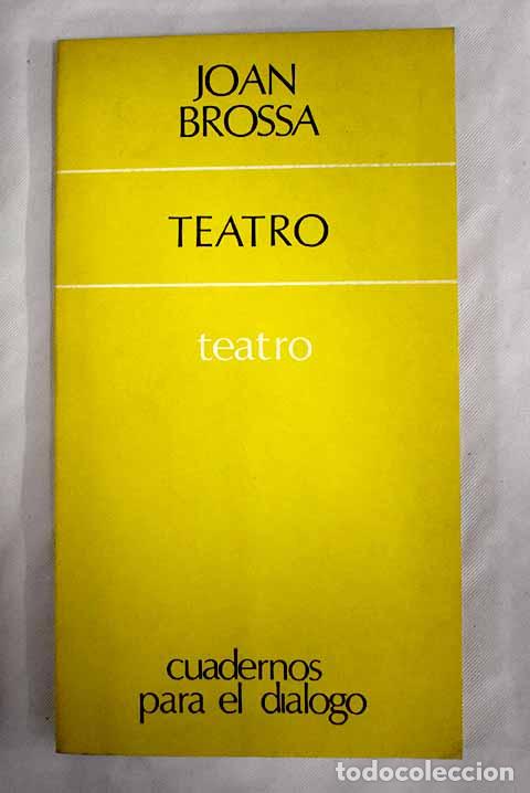 Libros: Teatro: Brossa, Joan.- Brossa, Joan - Foto 1