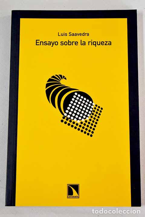 Libros: Ensayo sobre la riqueza.- Saavedra, Luis - Foto 1