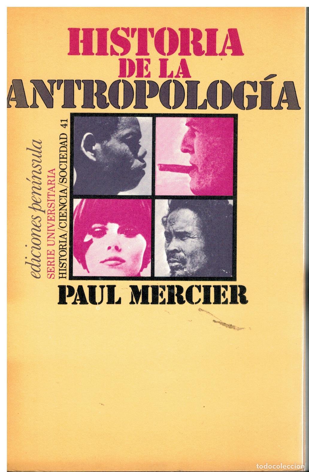 Libros: HISTORIA DE LA ANTROPOLOG&Iacute;A. 5&ordf; ed. - Foto 1