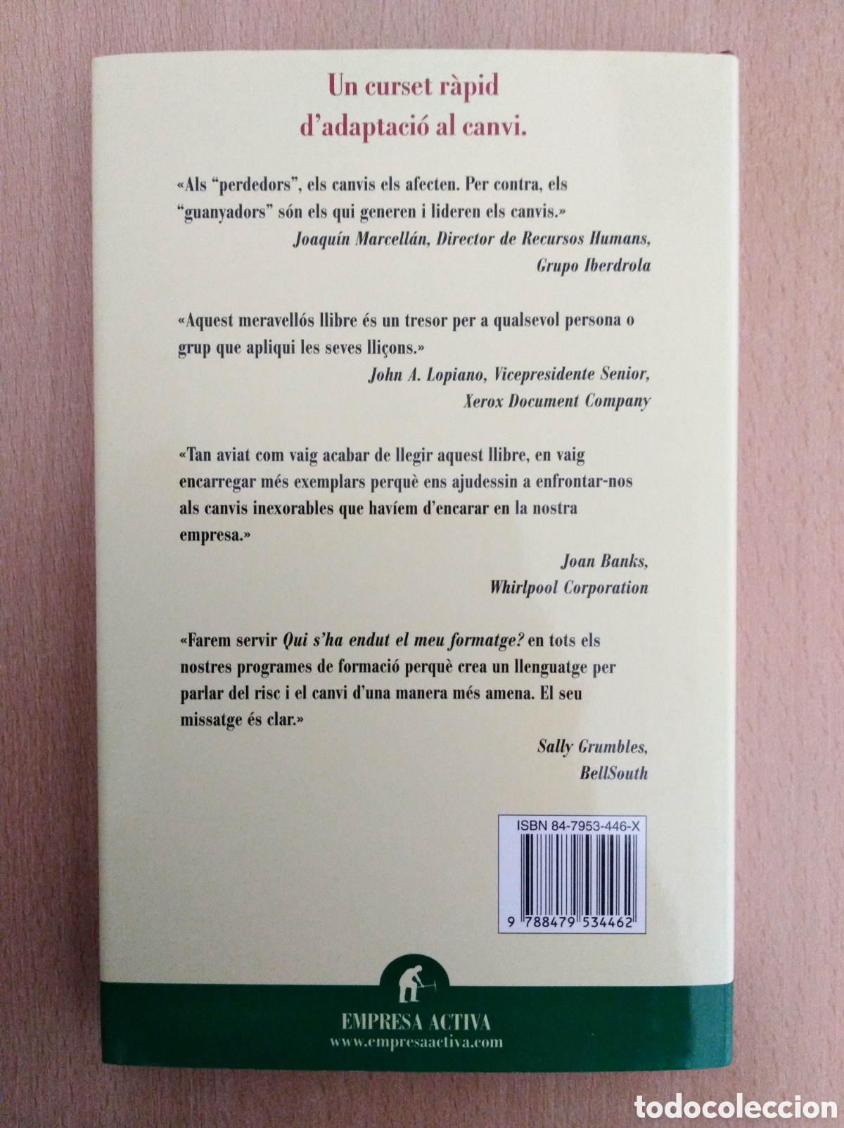Libros: QUI SHA ENDUT EL MEU FORMATGE?. Spencer Johnson - Foto 2