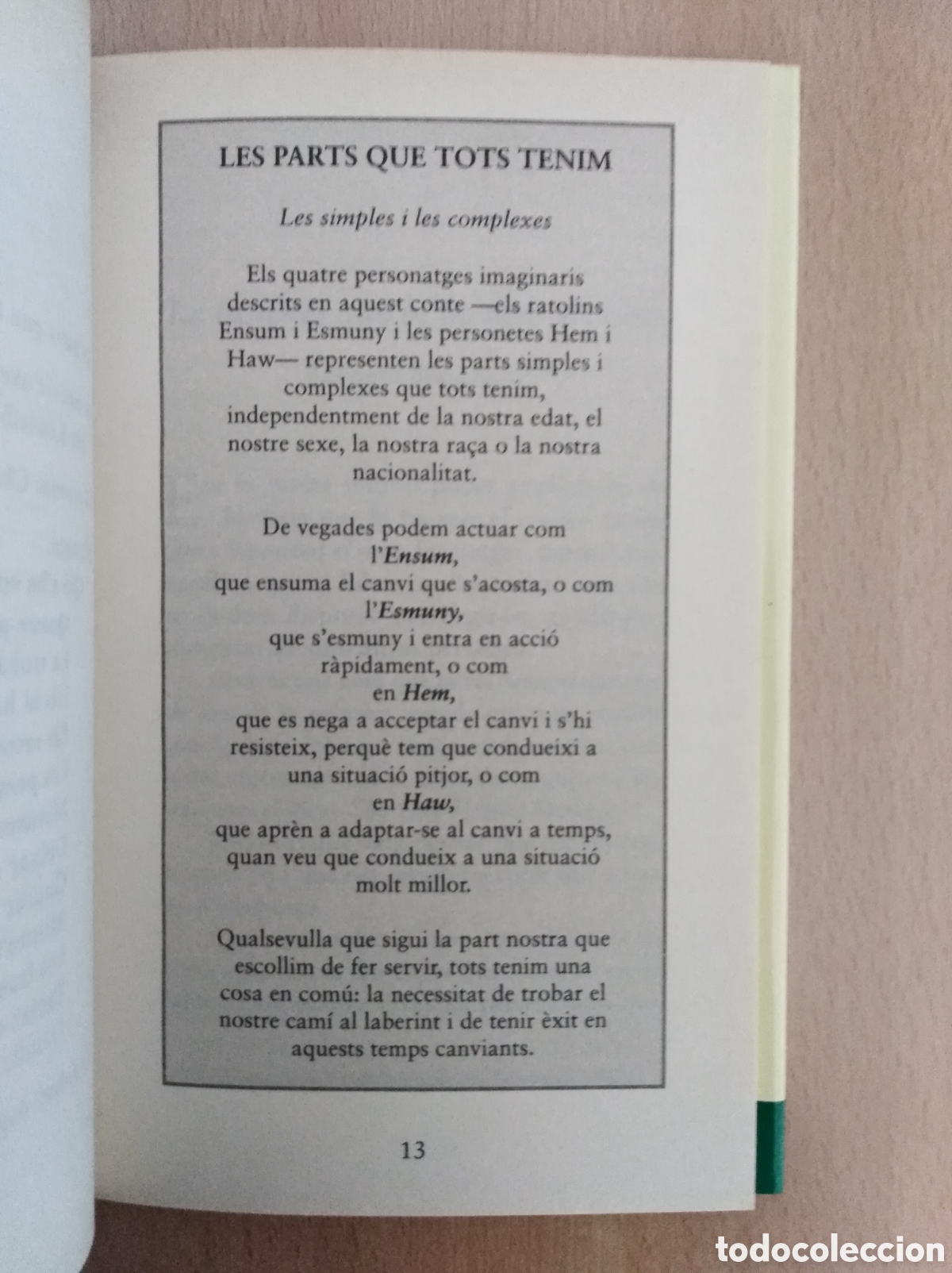 Libros: QUI SHA ENDUT EL MEU FORMATGE?. Spencer Johnson - Foto 8