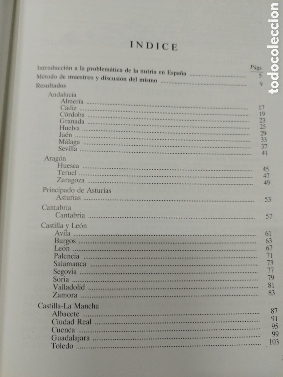 Libros: LA NUTRIA (Lutra Lutra) EN ESPA&Ntilde;A - DELIBES,Miguel (Editor) - Foto 4