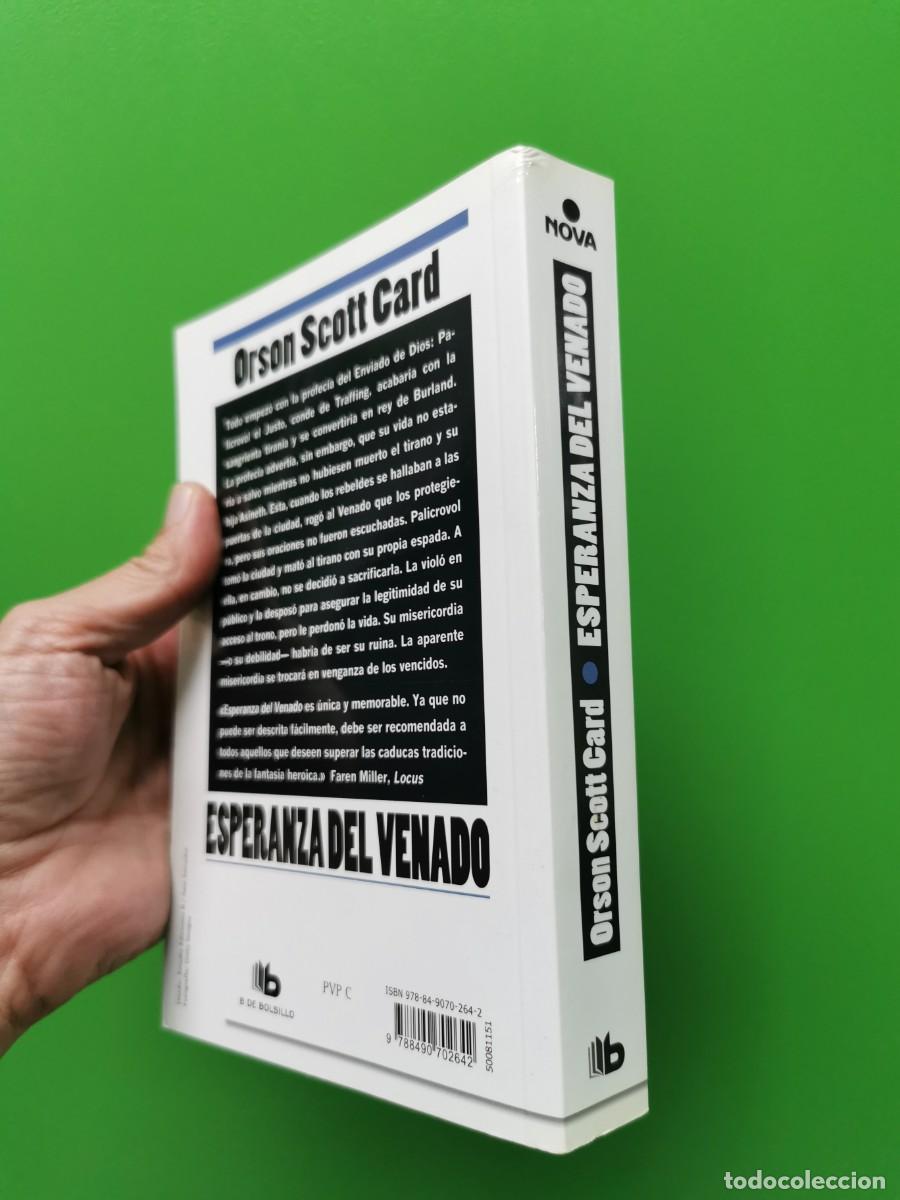 Libros: ESPERANZA DEL VENADO. ORSON SCOTT CARD - Foto 2
