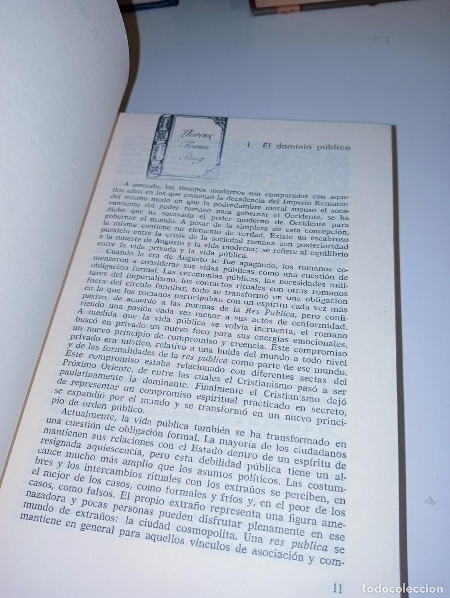 Libros: El declive del hombre p&uacute;blico - Foto 4
