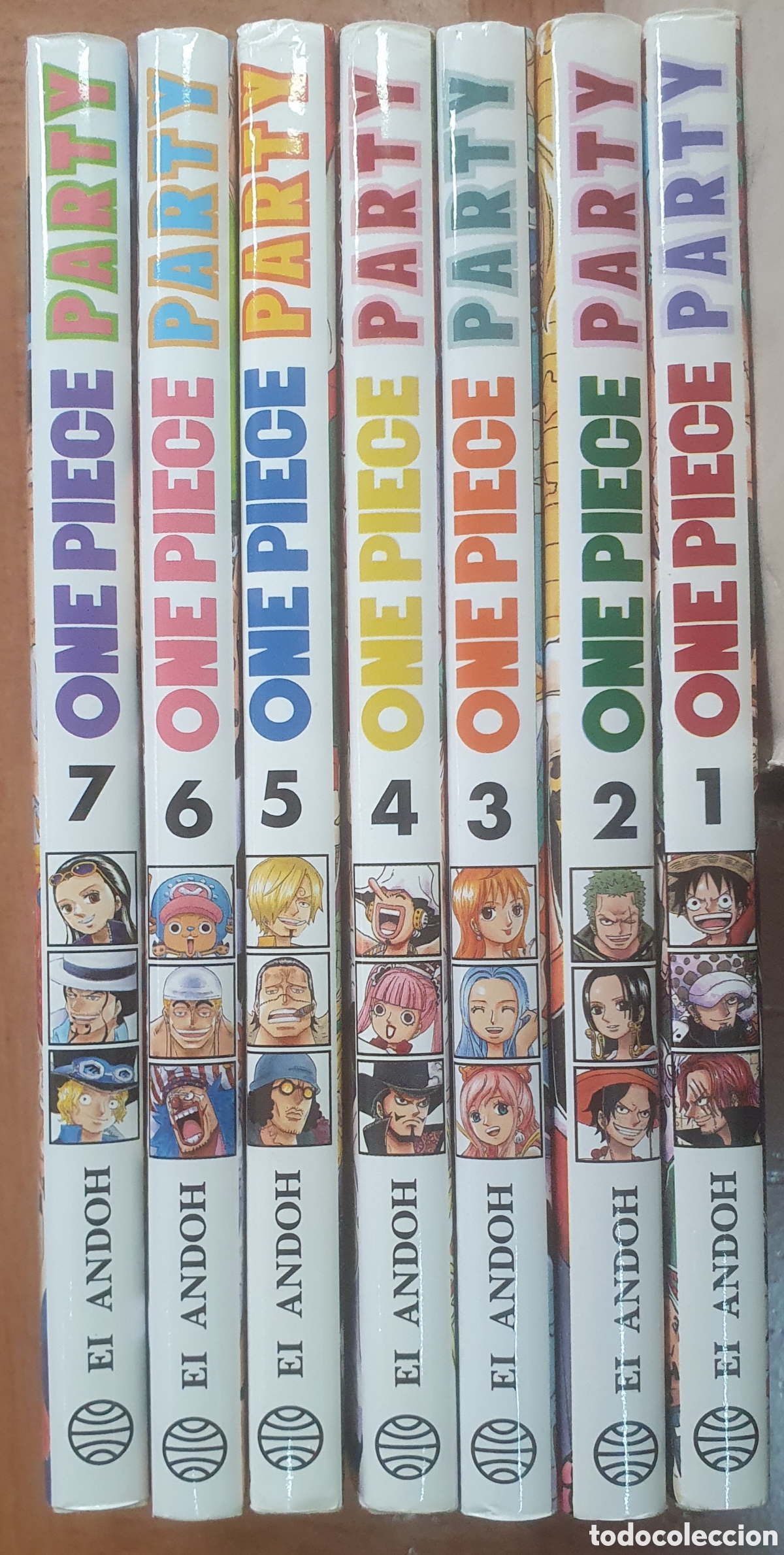 Libros: One Piece Party � 7 N&uacute;meros � Completa � Planeta C&oacute;mic - Ei Andoh - Foto 2