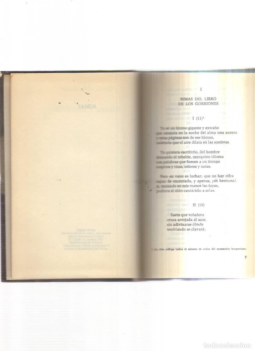 Libros: RIMAS Y LEYENDAS BECQUER - Foto 4