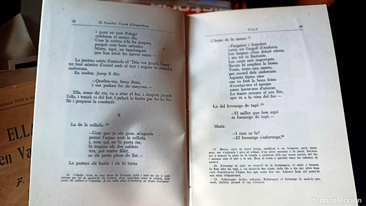 Libros: el Pessebre dengordany Esteve Albert 1958 - Foto 6