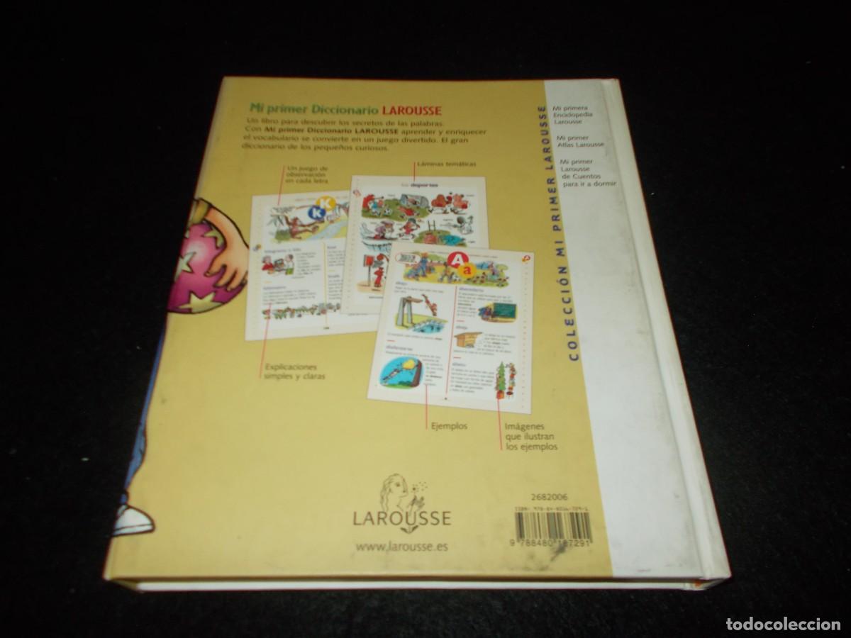 Libros: MI PRIMER DICCIONARIO LAROUSSE . Larousse 2007. Libro Infantil - Foto 5