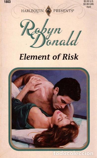 Libros: ELEMENT OF RISK - DONALD, ROBYN - Foto 1