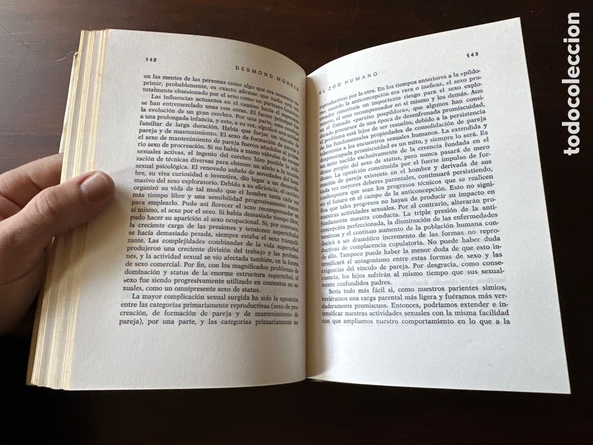 Libros: EL ZOO HUMANO - MORRIS, DESMOND - Foto 7