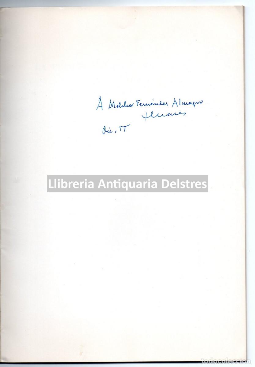 Libros: Grases, Pedro. - La primera versi&oacute;n castellana de Atala. [Dedicatoria aut&oacute;grafa del autor]. - Foto 2