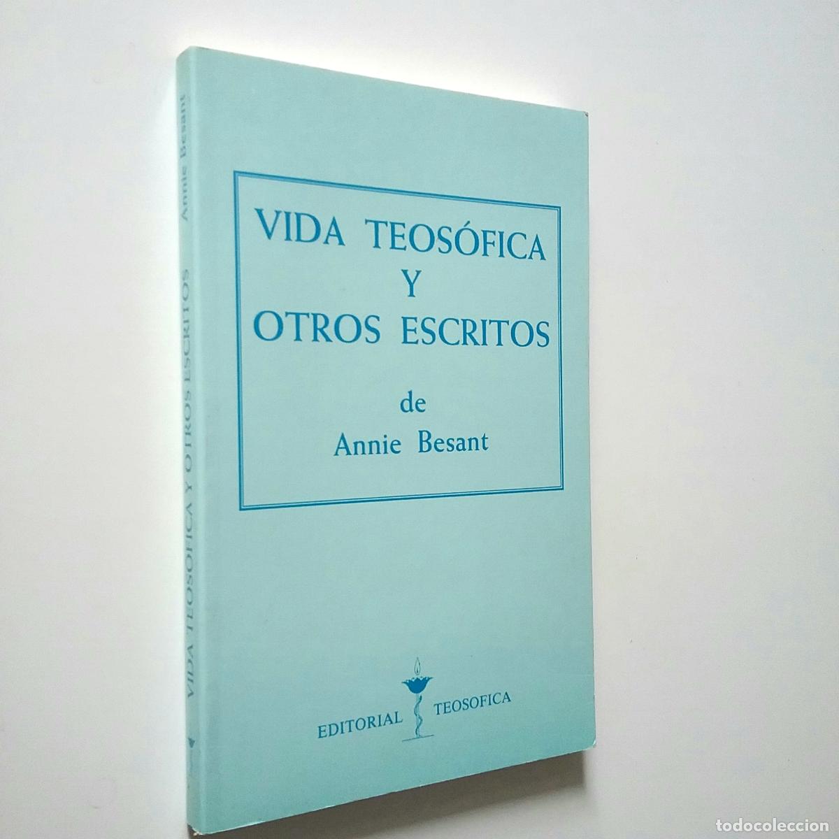 Libros: Annie Besant - Vida teos&oacute;fica y otros escritos - Foto 1
