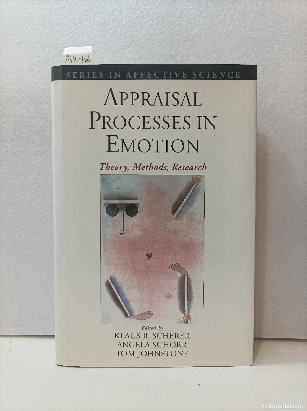 Libros: V.V. A.A.: - Appraisal processes emotion. Theory, Methods, Research. - Foto 1