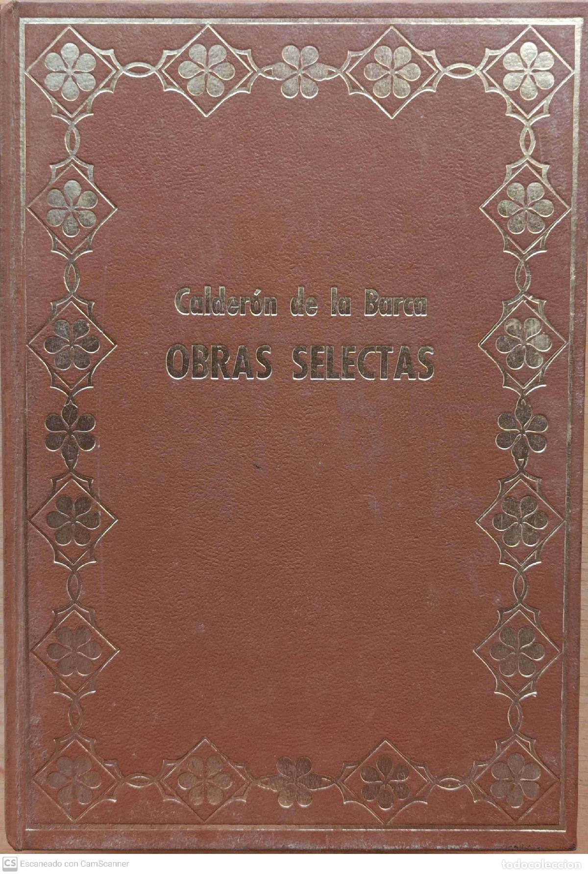 Libros: Obras selectas - Calder&oacute;n de la Barca - Foto 1