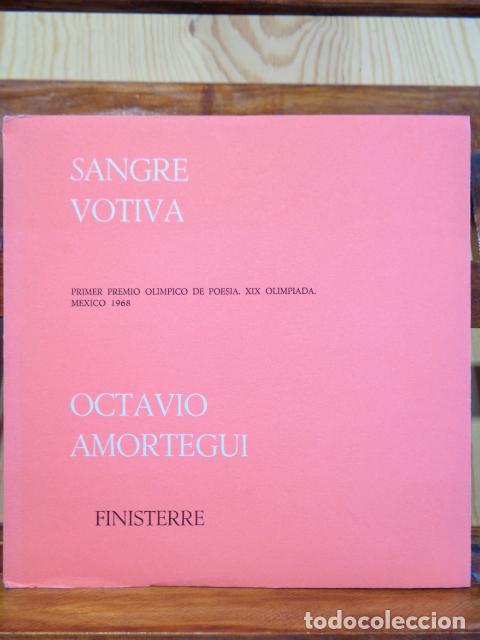 Libros: SANGRE VOTIVA - OCTAVIO AMORTEGUI - Foto 1