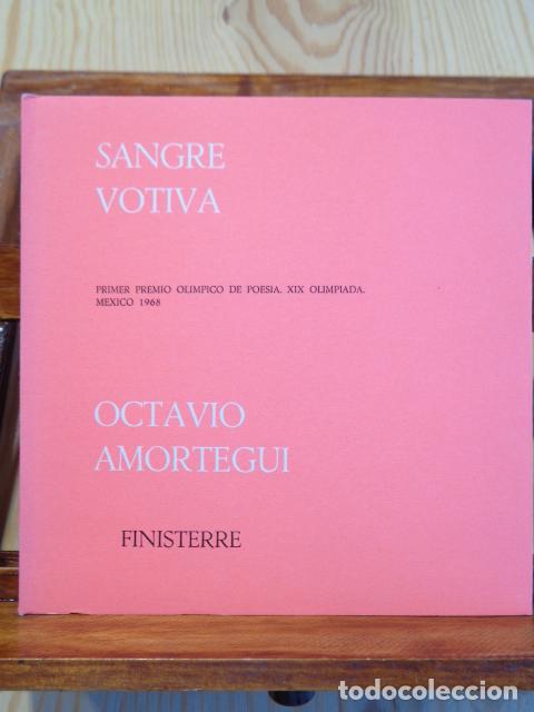 Libros: SANGRE VOTIVA - OCTAVIO AMORTEGUI - Foto 1