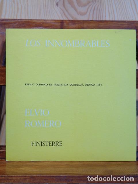 Libros: LOS INNOMBRABLES - ELVIO ROMERO - Foto 1