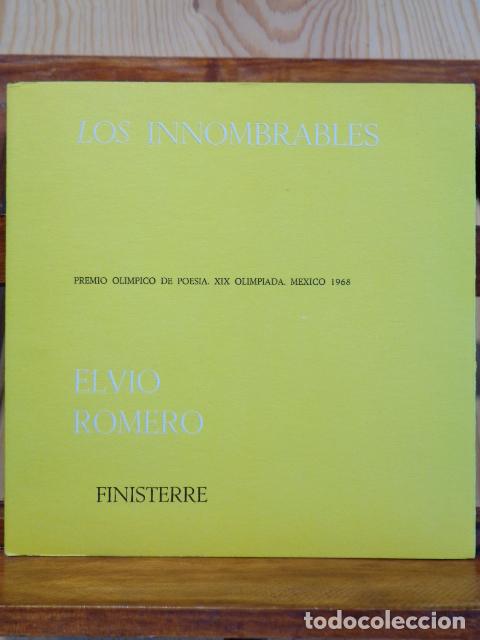 Libros: LOS INNOMBRABLES - ELVIO ROMERO - Foto 1