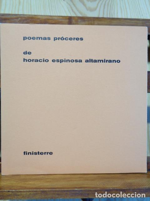 Libri di seconda mano: POEMAS PR&Oacute;CERES - HORACIO ESPINOSA ALTAMIRANO