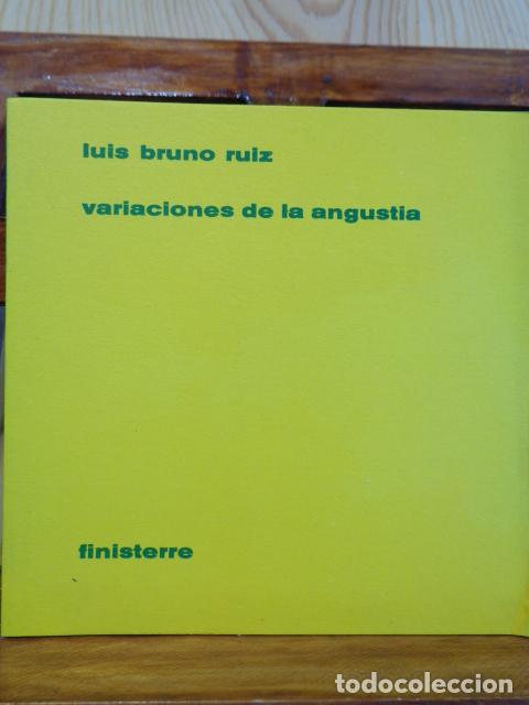 Libros: VARIACIONES DE LA ANGUSTIA - LUIS BRUNO RUIZ - Foto 1