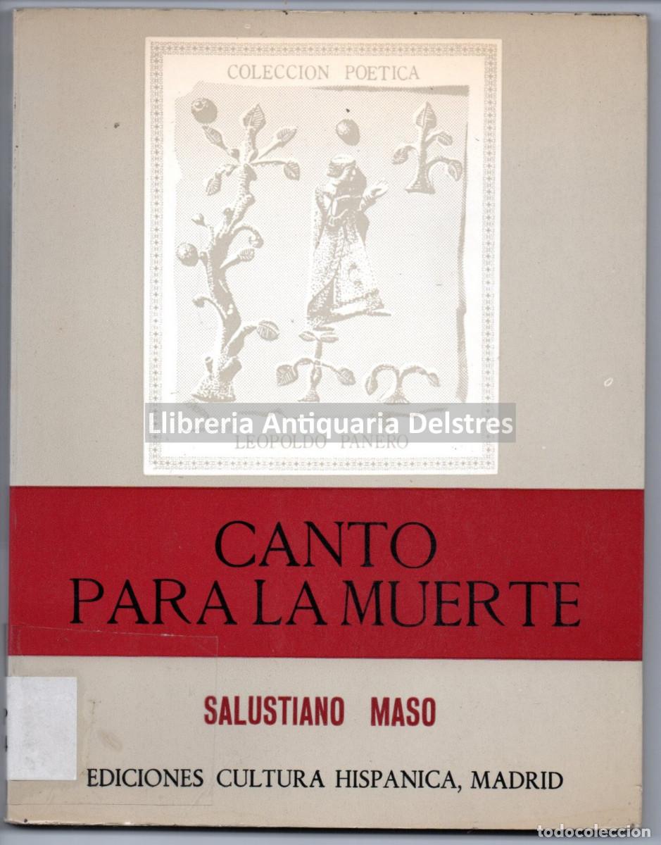 Maso, Salustiano. - Canto para la muerte.