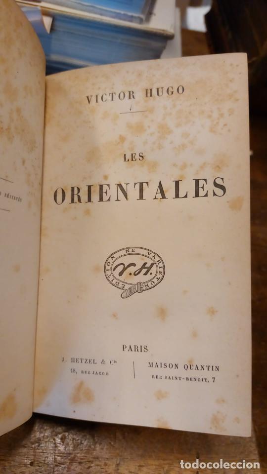 Libros: LES ORIENTALES. - HUGO, Victor. - Foto 2