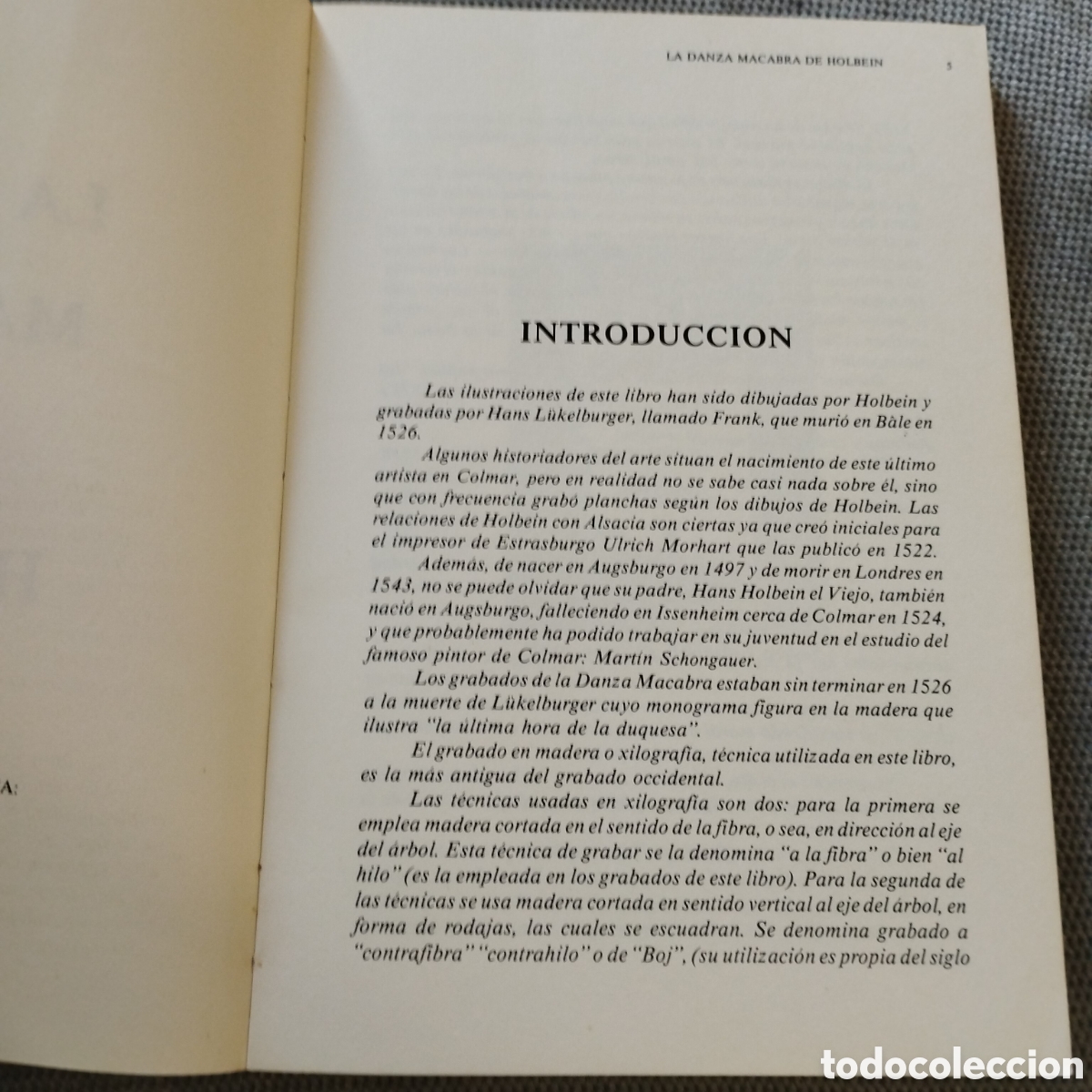 Libros: La danza macabra de Holbein. - Foto 3