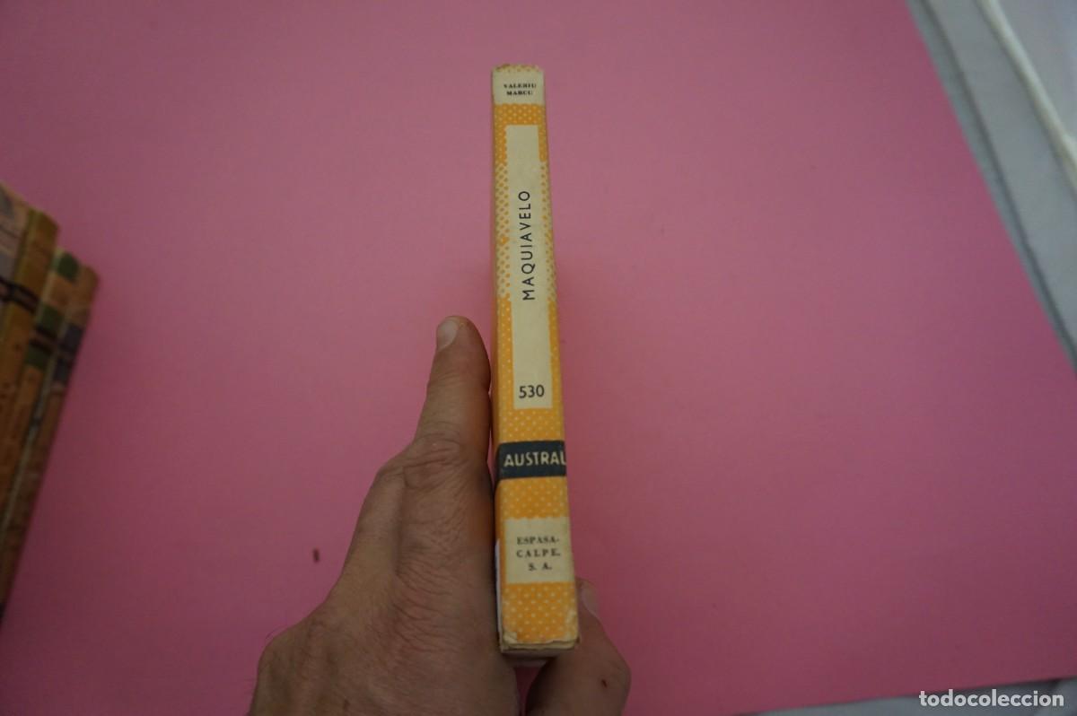 Libros: MAQUIAVELO - LA ESCUELA DEL PODER - COLECCION AUSTRAL ESPASA-CALPE - Foto 5