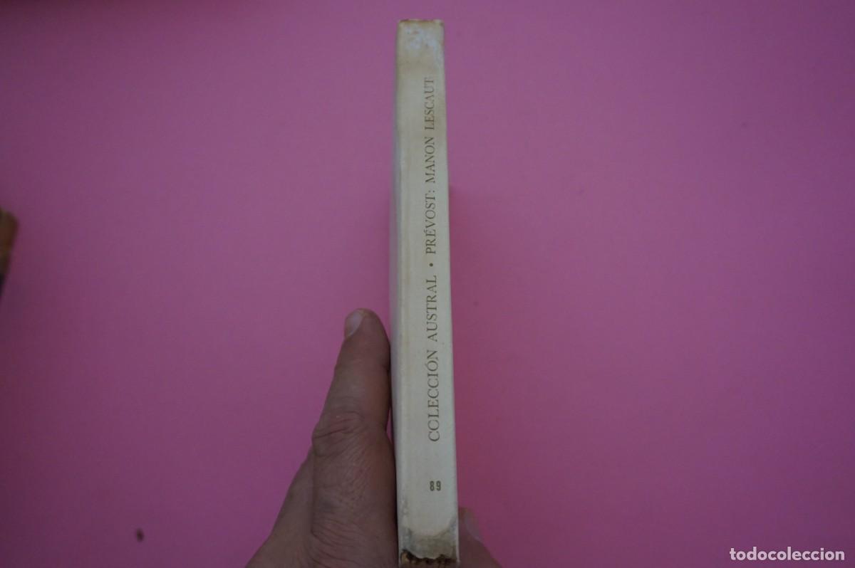 Libros: MANON LESCAUT - COLECCION AUSTRAL ESPASA-CALPE - Foto 5