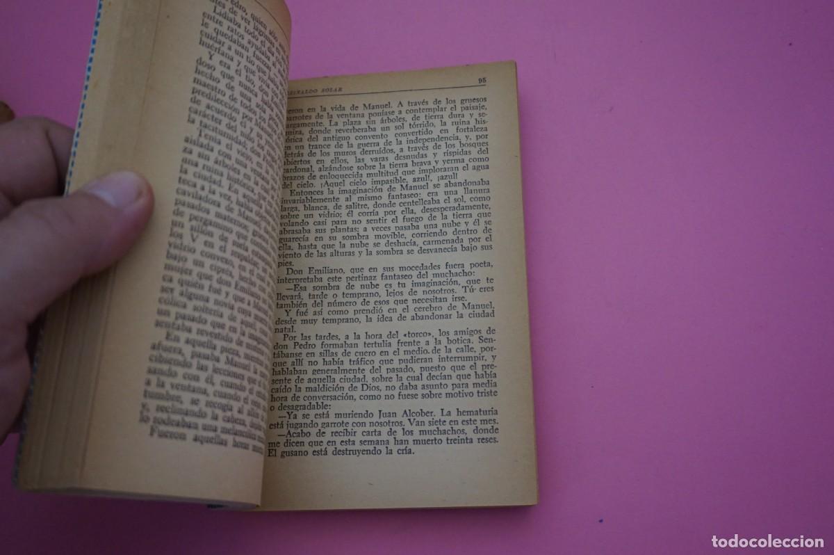 Libros: REINALDO SOLAR - ROMULO GALLEGOS - COLECCION AUSTRAL ESPASA-CALPE - Foto 3