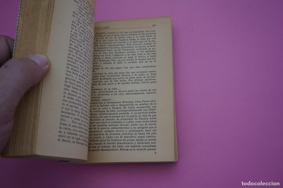 Libros: CANTACLARO - ROMULO GALLEGOS - COLECCION AUSTRAL ESPASA-CALPE - Foto 3