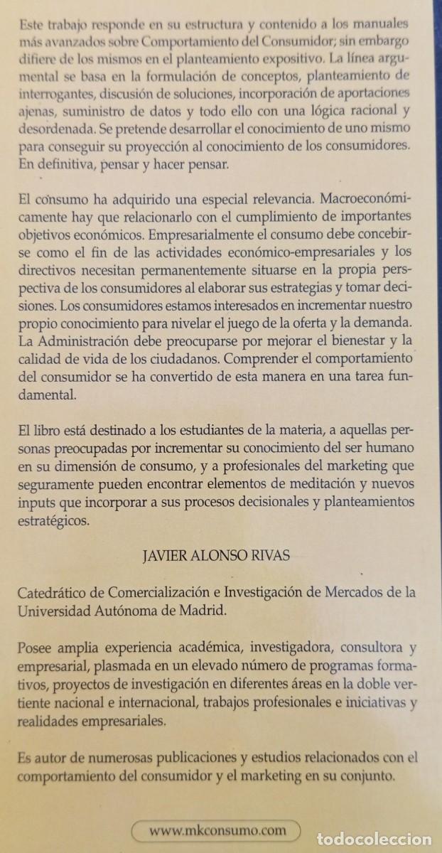 Libros: COMPORTAMIENTO DEL CONSUMIDOR - JAVIER ALONSO - Foto 2