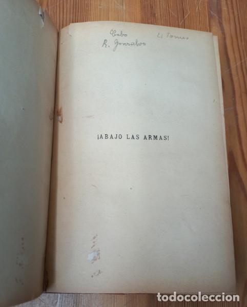 Libros: ABAJO LAS ARMAS, BARONESA BERTA DE SUTTNER, RAMON SOPENA - Foto 4