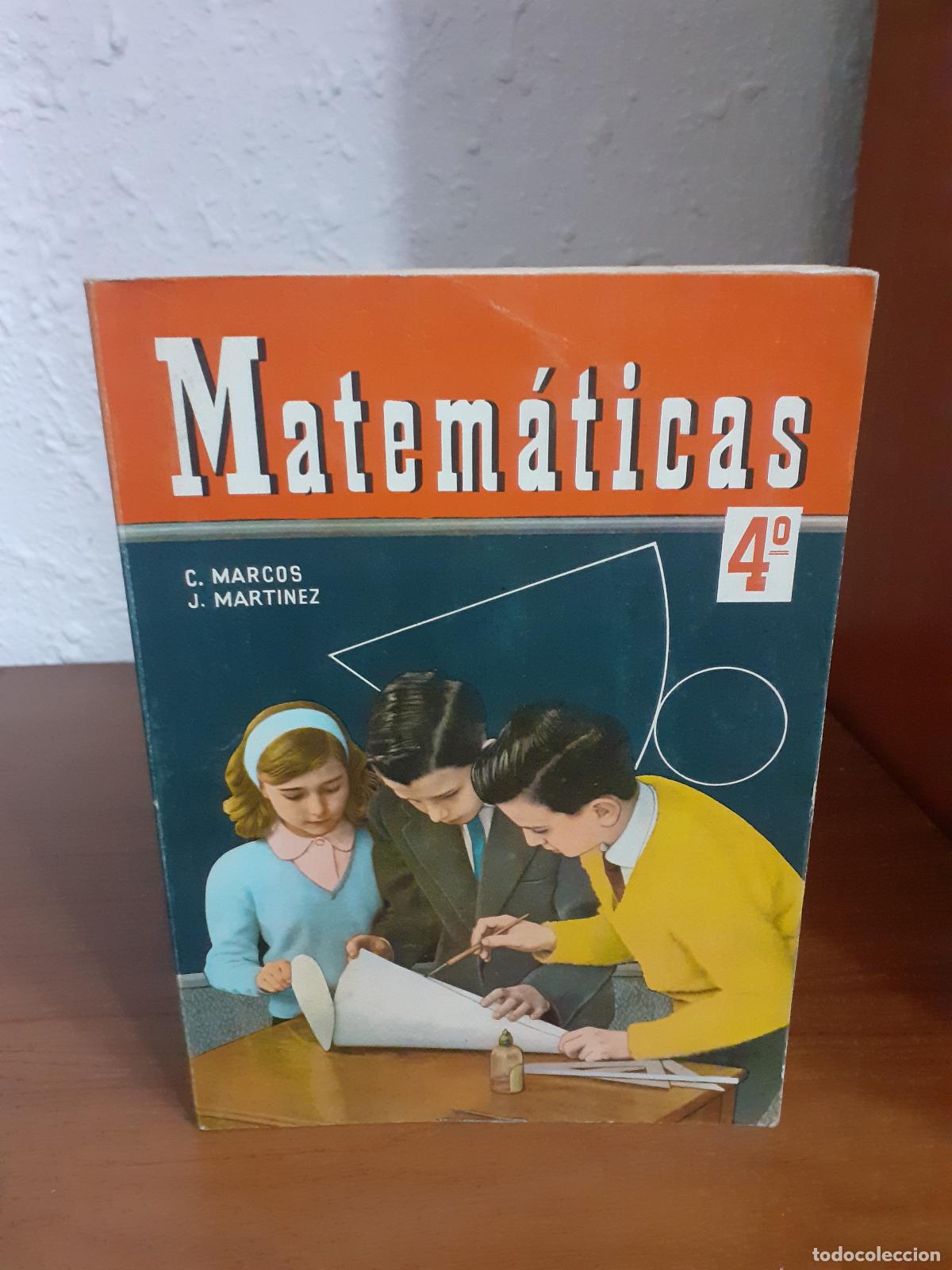 Libros: MATEMATICAS 4 - Marcos, C; Martinez, J - Foto 1