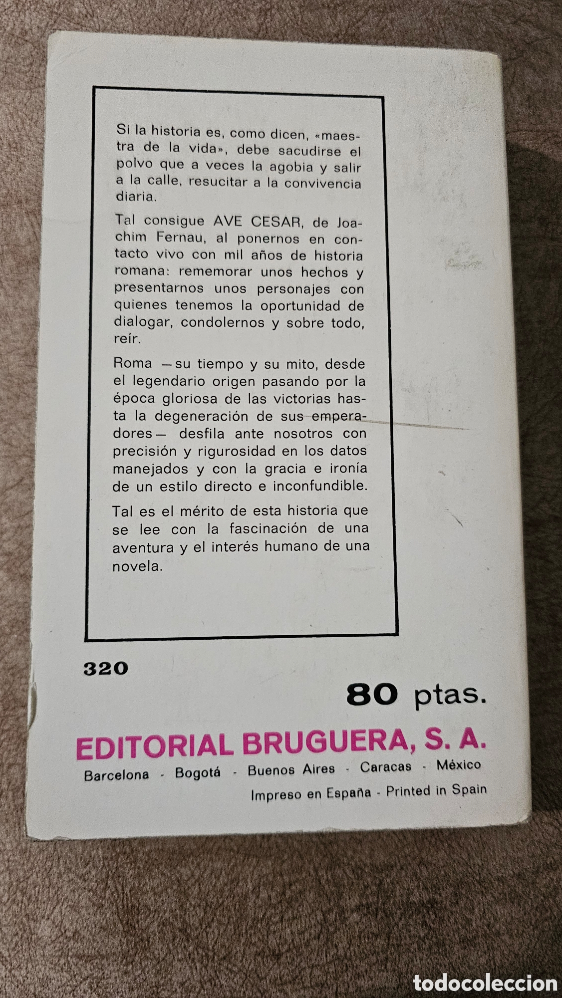 Libros: Ave C&eacute;sar - Joachim Fernau - Foto 2