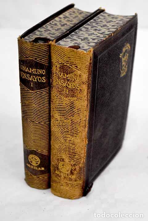 Libros: Ensayos: Unamuno, Miguel de.- Unamuno, Miguel de - Foto 1