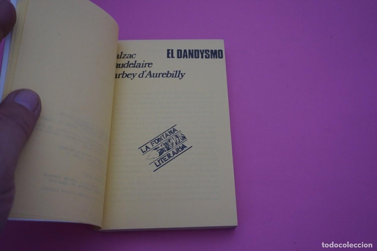 Libros: AR11A/ EL DANDYSMO - BALZAC BAUDELAIRE BARBEY D AUREBILLY - Foto 2