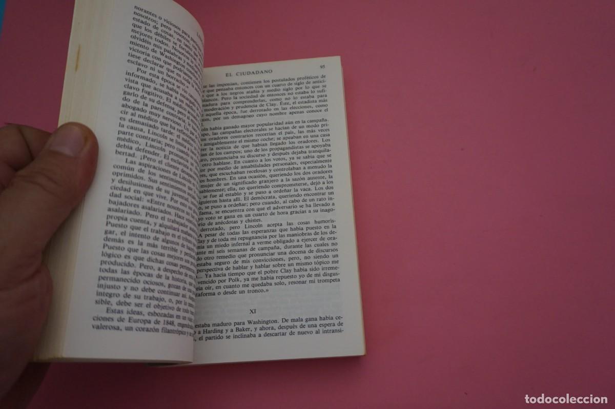 Libros: AR11A/ LINCOLN - EMIL LUDWIG / EDITORIAL JUVENTUD - Foto 5