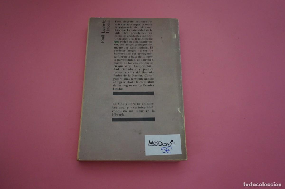 Libros: AR11A/ LINCOLN - EMIL LUDWIG / EDITORIAL JUVENTUD - Foto 6