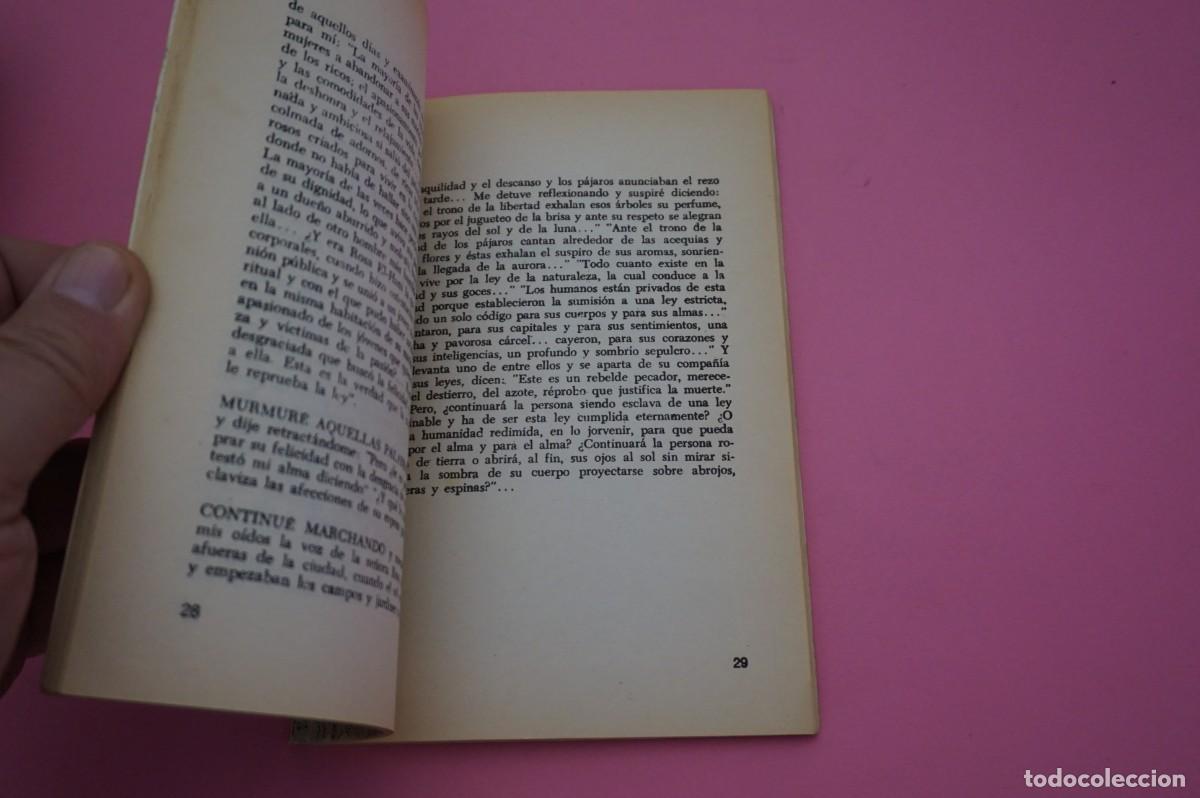 Libros: AR11A/ PORQUE AMO LA SOLEDAD - KHALIL GIBRAN / EDICIONES SINTESIS - Foto 5
