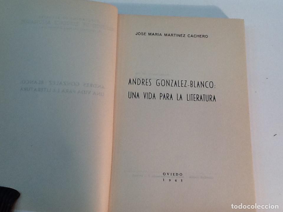 Libros: ANDRES GONZALEZ BLANCO MARTINEZ CACHERO JOSE MARIA 1963 - Foto 3