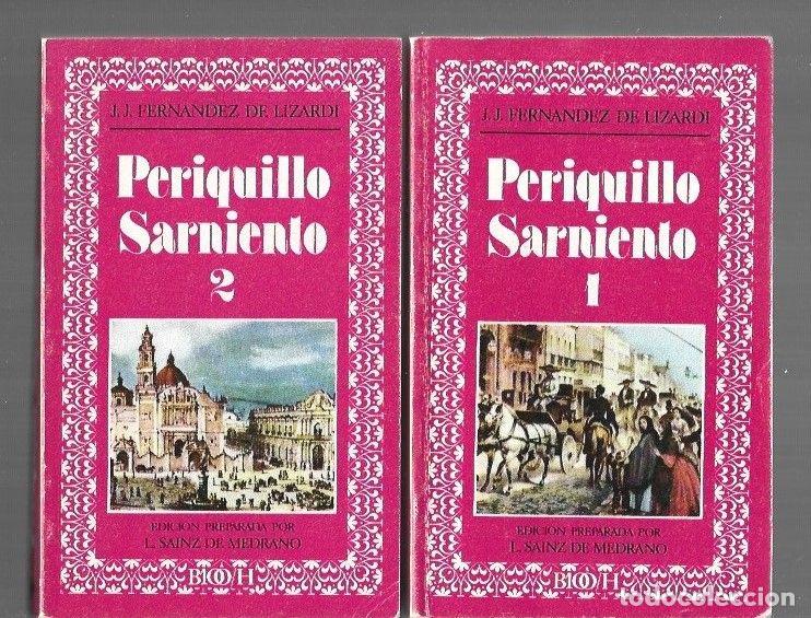 Libros: PERIQUILLO SARMIENTO (2 TOMOS) - J. J. FERNANDEZ DE LIZARDI - Foto 1