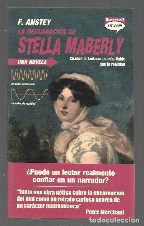 Libros: DECLARACION DE STELLA MABERLY - LA - F. ANSTEY - Foto 1
