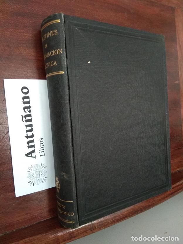 Libros: Boletines de informaci&oacute;n t&eacute;cnica - Foto 1