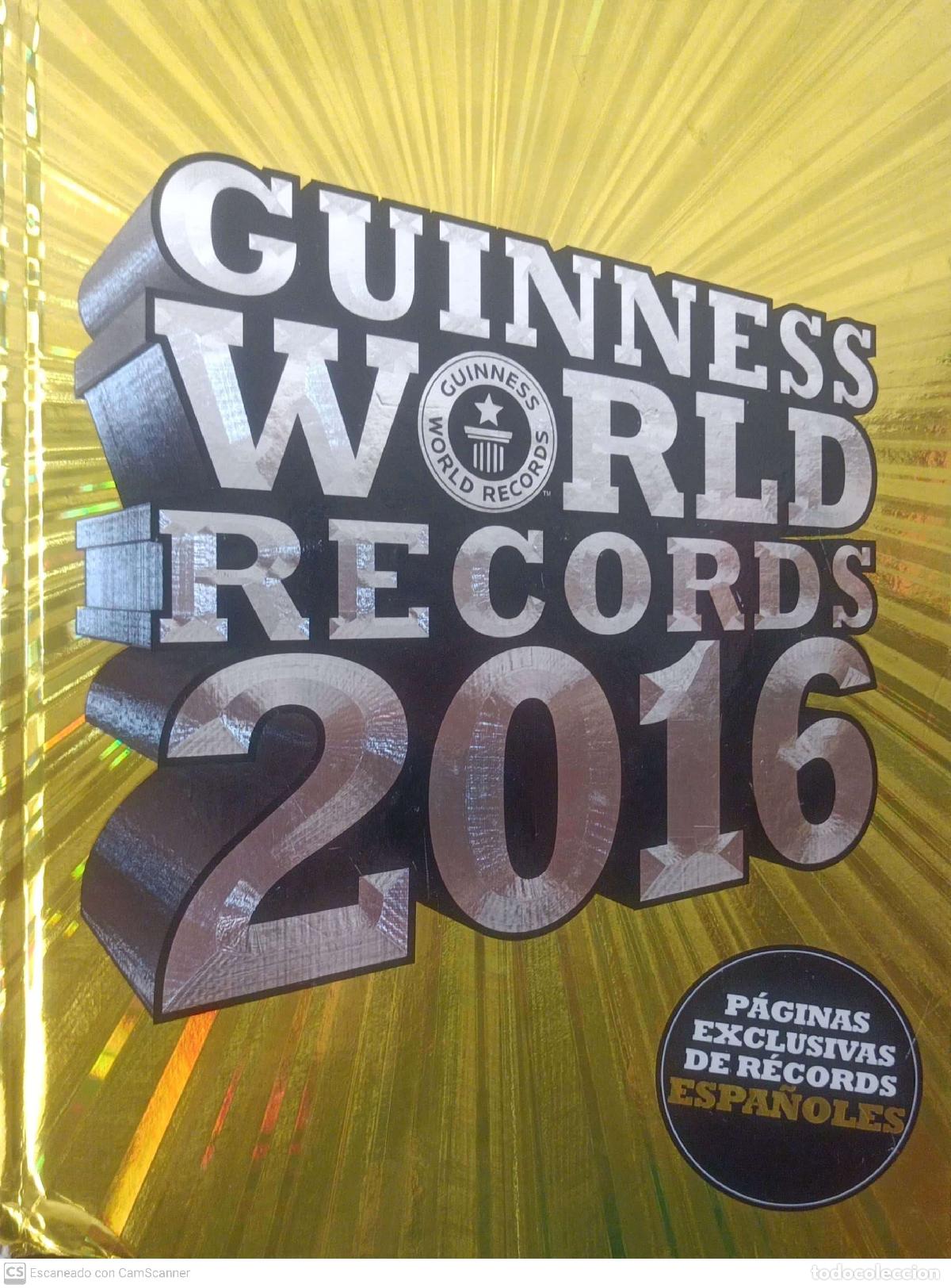 Libros: Guinness World Records 2016 - Craig Glenday - Foto 1