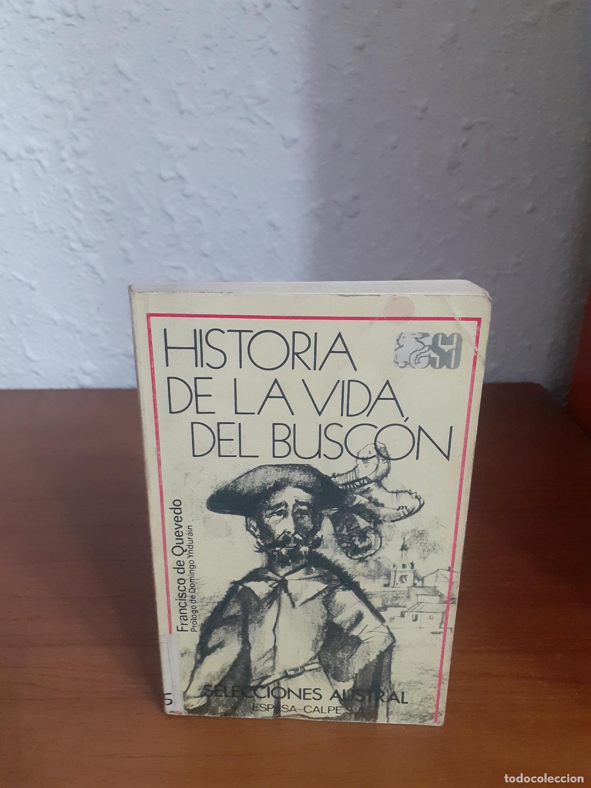 Libros: HISTORIA DEL BUSCON - Quevedo, Francisco De - Foto 1