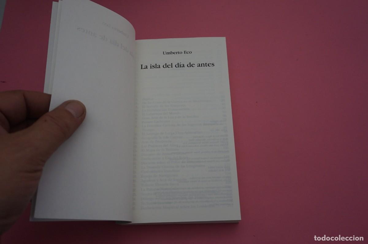 Libros: AR3B/ LA ISLA DEL DIA DE ANTES - UMBERTO ECO / FOLIO - Foto 2