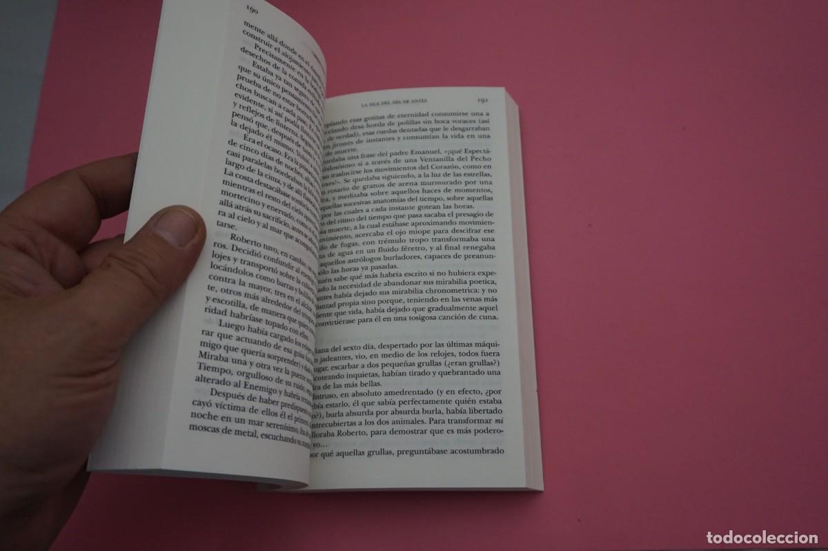 Libros: AR3B/ LA ISLA DEL DIA DE ANTES - UMBERTO ECO / FOLIO - Foto 3