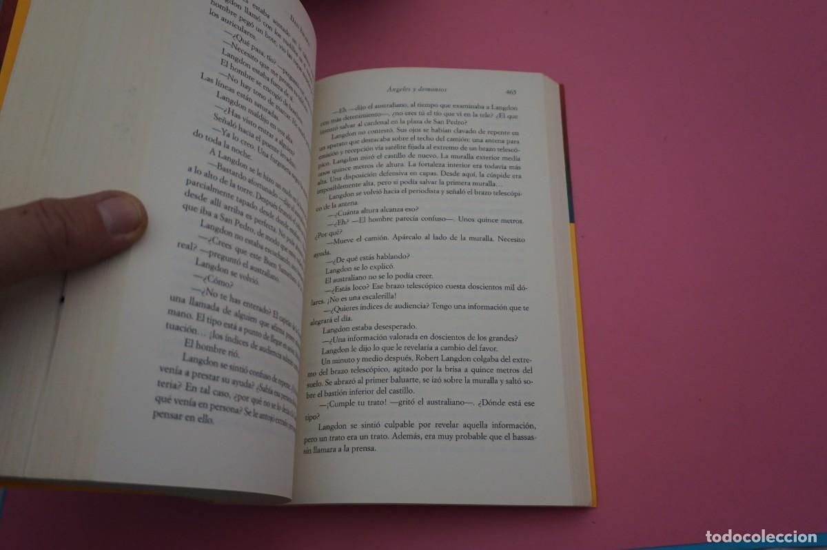 Libros: AR5E/ ANGELES Y DEMONIOS - DAN BROWN / UMBRIEL - Foto 3