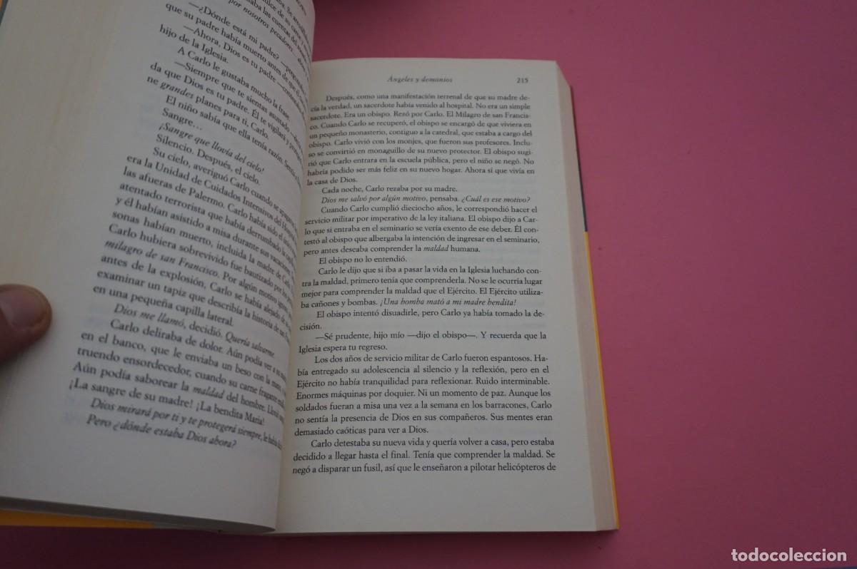 Libros: AR5E/ ANGELES Y DEMONIOS - DAN BROWN / UMBRIEL - Foto 4